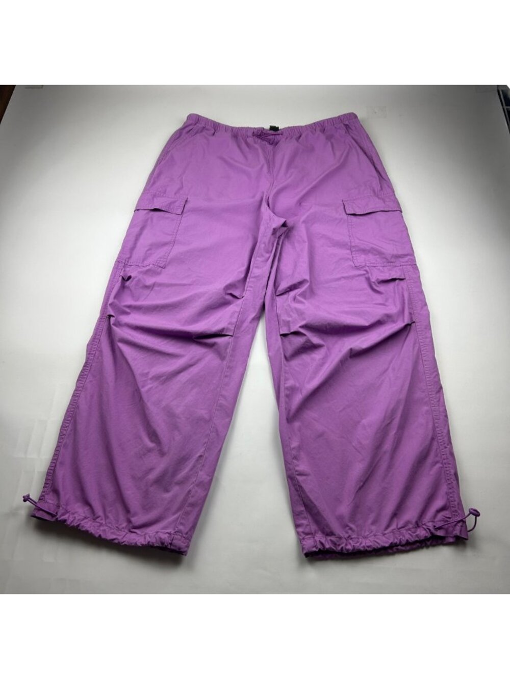 Wild Fable Purple Orchid Wide Leg Cargo Parachute Pant XL